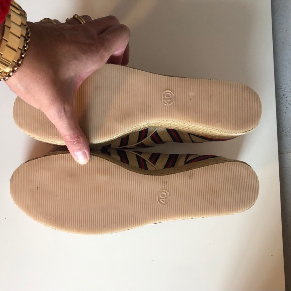 Tabitha Simmons Striped Platform Espadrilles - image 6